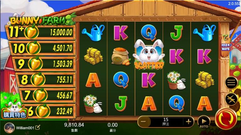 兔兔農場的彩金與獎勵設計